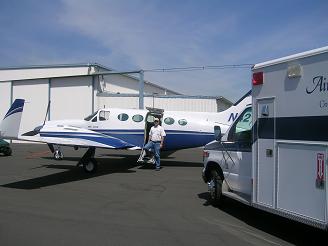 Cessna 421 Ambulance